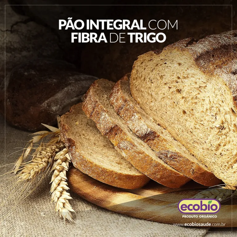 Pão Integral com Fibra de Trigo